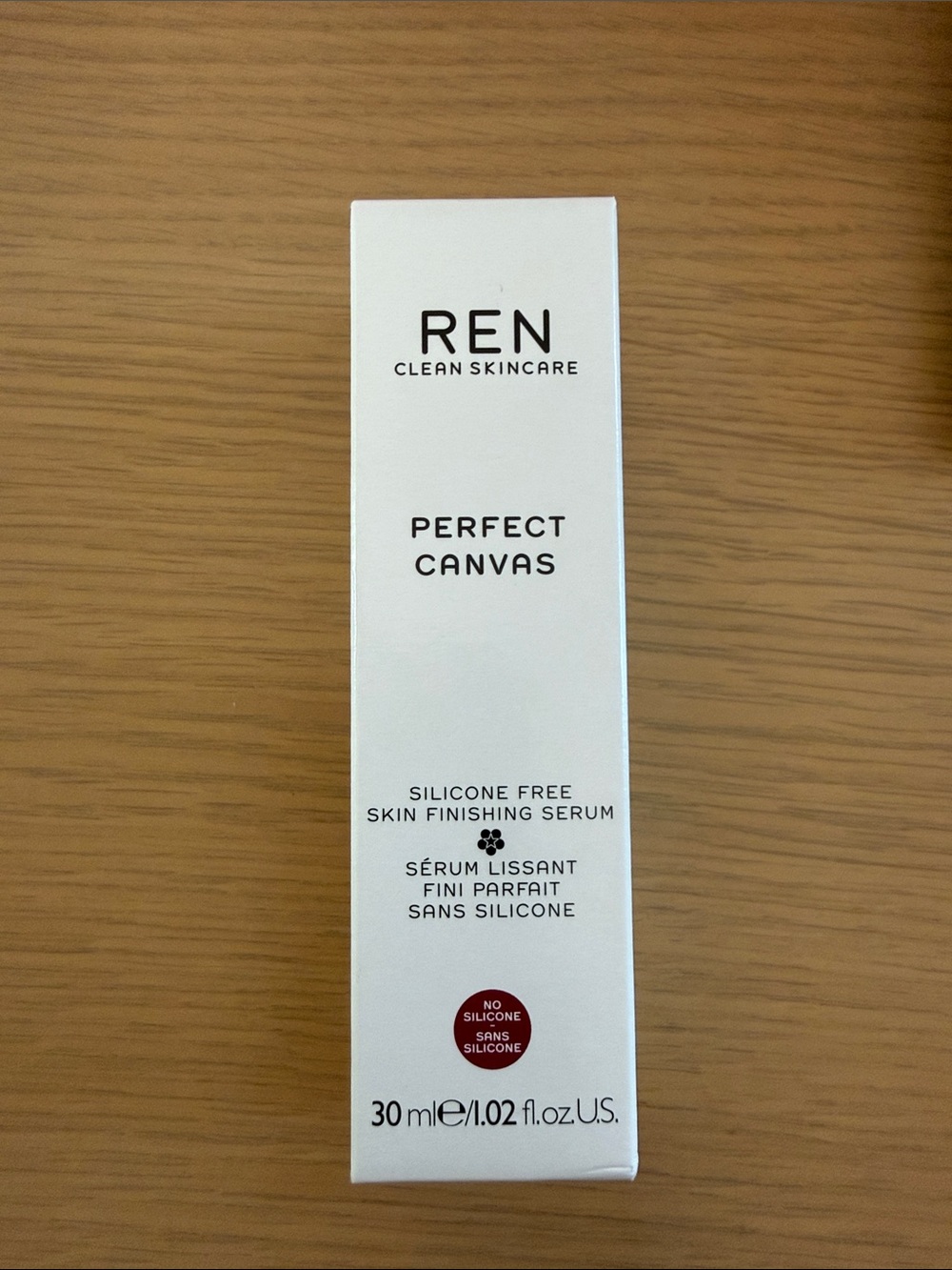 REN Perfect Canvas Skin Finishing Serum — White